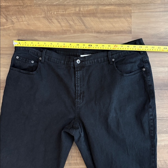 24WP Black Denim Mini Boot Cut Jeans DG2 Diane Gilman 
NWOT - Picture 4 of 8